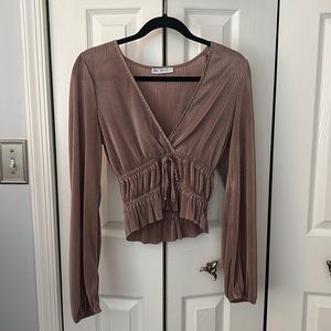 Zara silky top